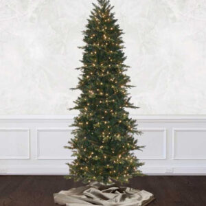 9' slim geneva fir tree colorchange 3mm led